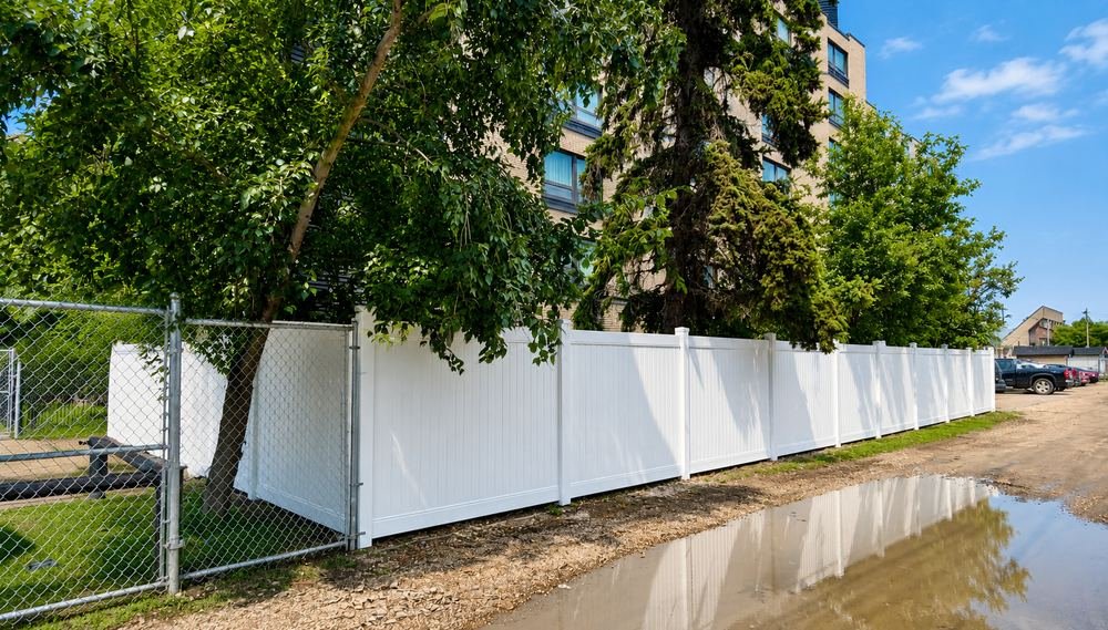 Perimeter fence — multi-family site