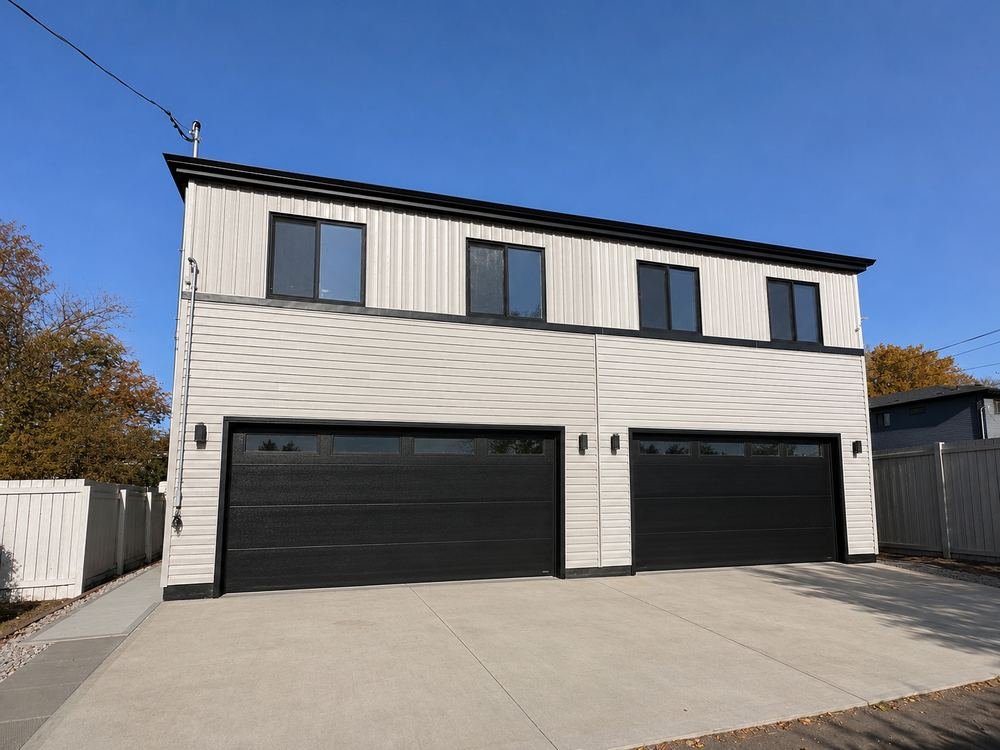 Double garage suite