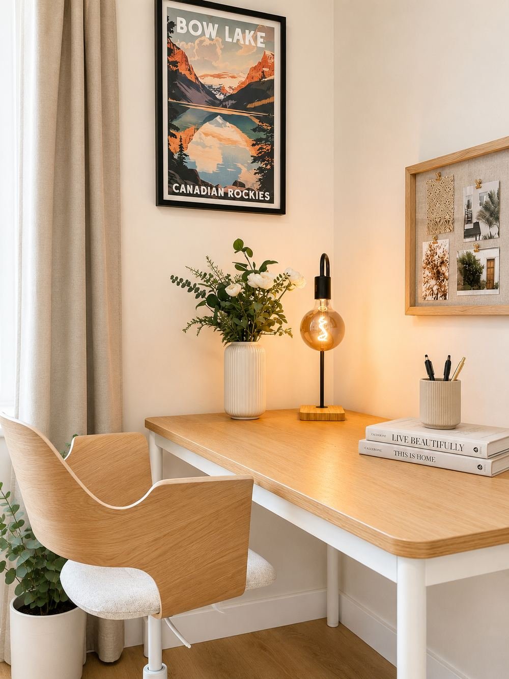 Home office nook
