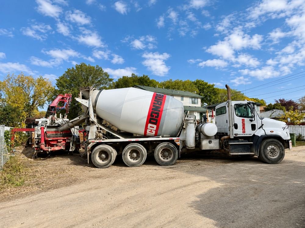 Concrete pour day