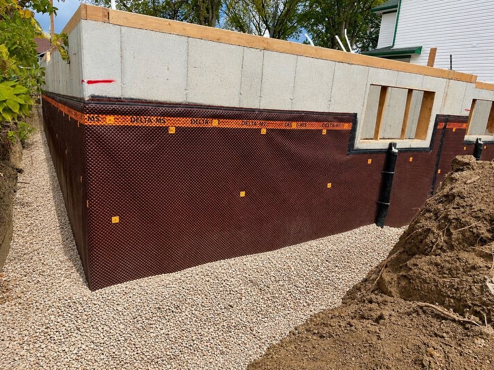 Foundation waterproofing